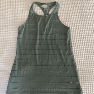 Athleta sheer stripe tank